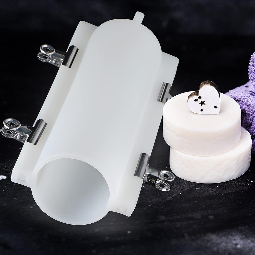 Melt Pour Soap Base - Big Cylinder Tube Soap Mold with