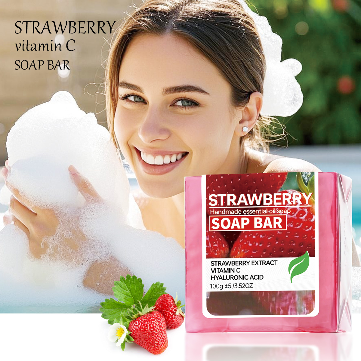 Soap Making Oils - Strawberry Fruit Jam Puree Essential Oil