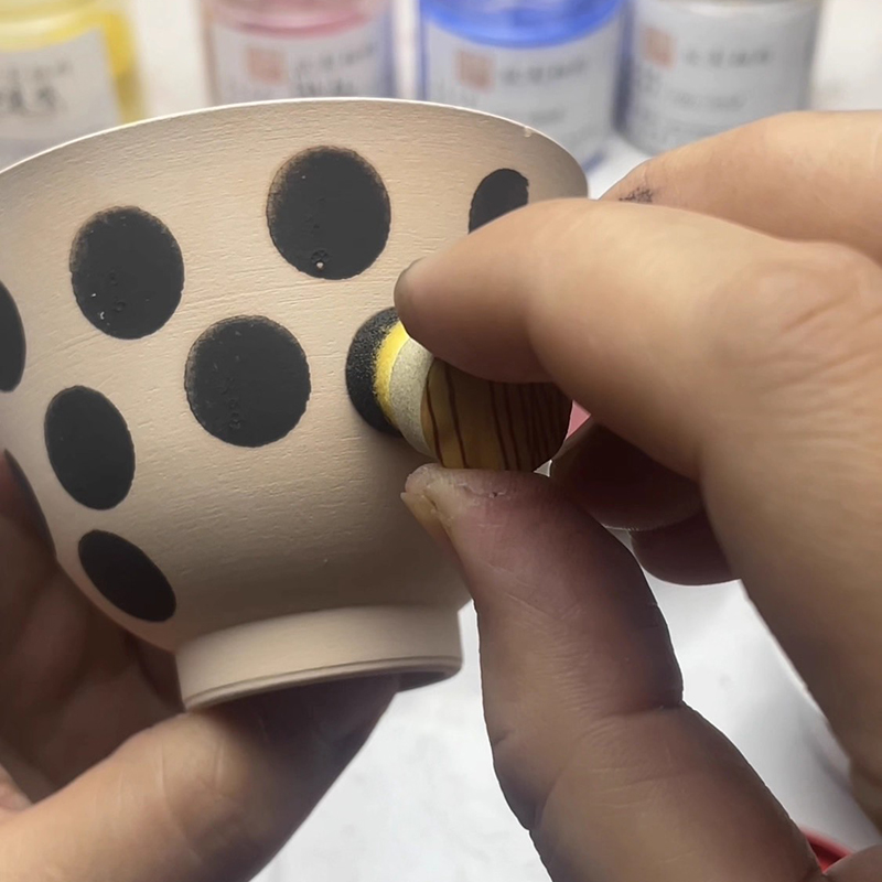 Soap Stamp Custom - Flexible Curved Stamp for Textured Pottery,