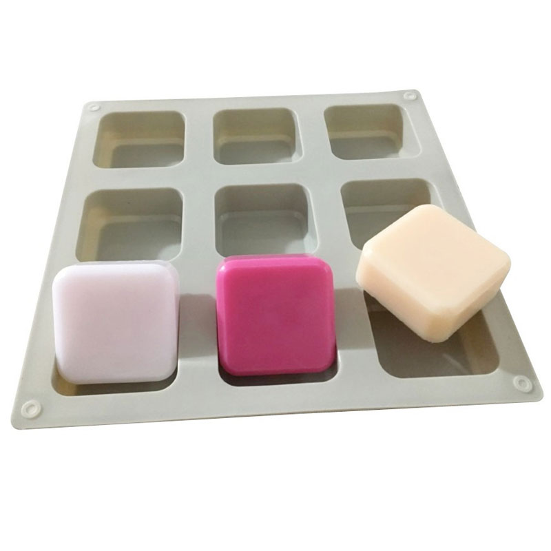 Soap Making Items - 1 PCS Silicone Soap Molds 9