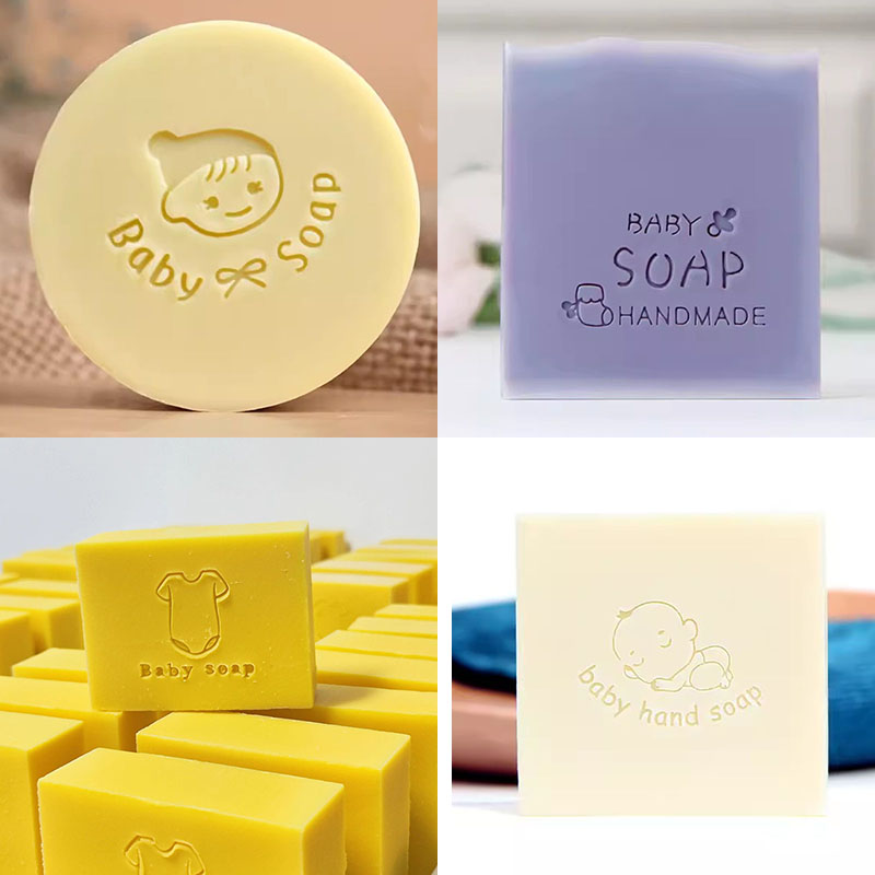 Soap Stamp Custom - Acrylic Soap Stamp Seal, Custom Support,