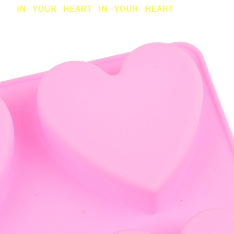 Soap Making Material - 【X】4 Cavity Handmade Silicone Soap Mold