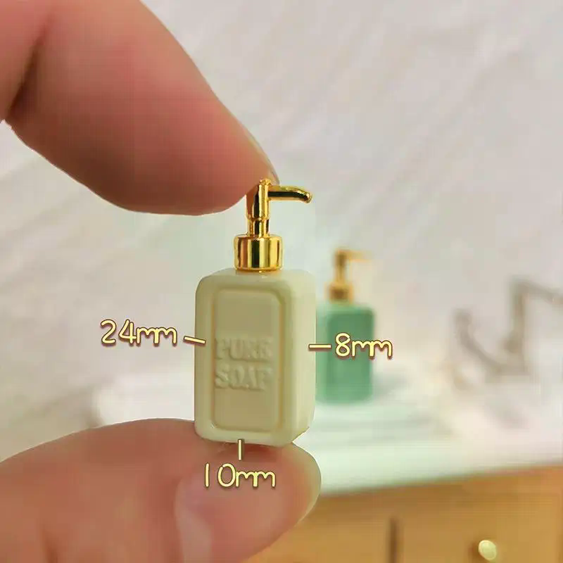 4Pcs Miniature Soap Dispenser  - Soap Making Kit 评论和价格