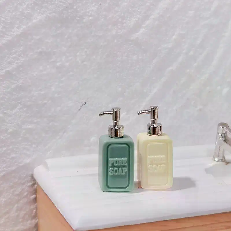 4Pcs Miniature Soap Dispenser  - Soap Making Kit 评论和价格
