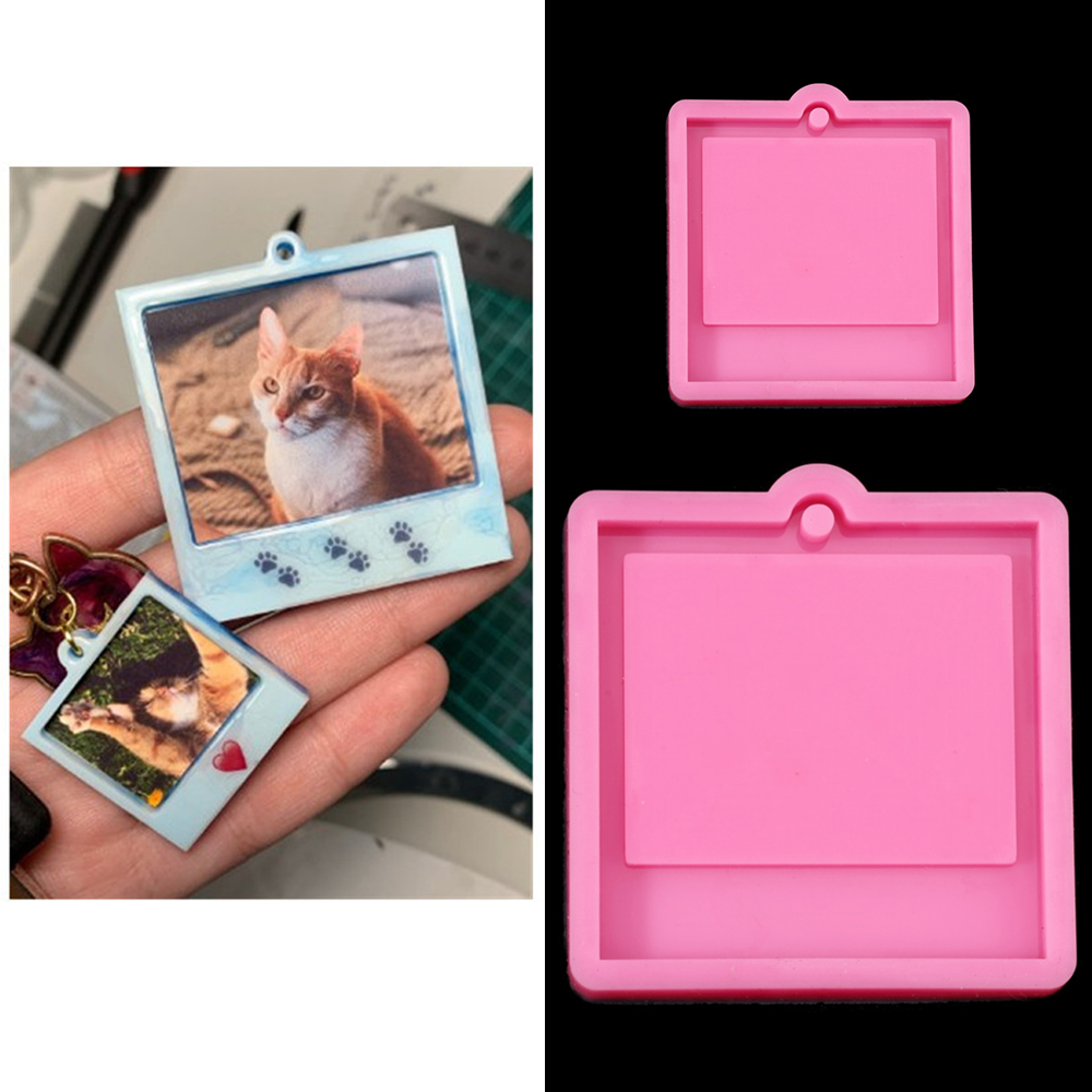 Photo Frame Epoxy Resin Keycha - Soap Making Material 评论和价格