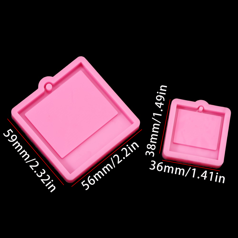Photo Frame Epoxy Resin Keycha - Soap Making Material 评论和价格