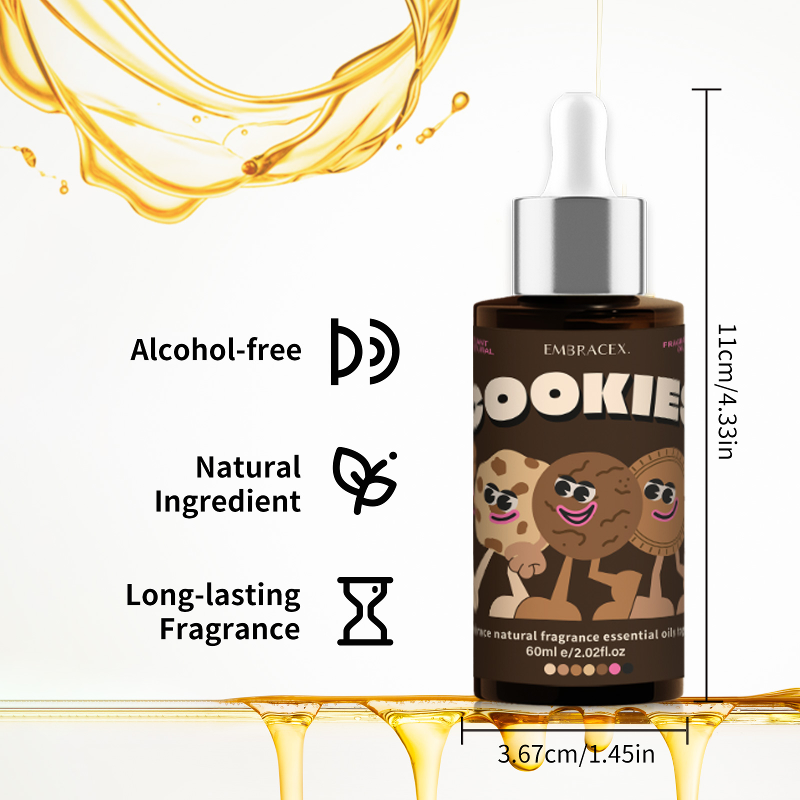60ml Cookies Fragrance Oils Sk - Soap Making Friend 评论和价格