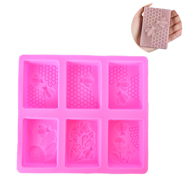 New Sale 1pc Honey Bee Silicon - Soap Making Items 评论和价格