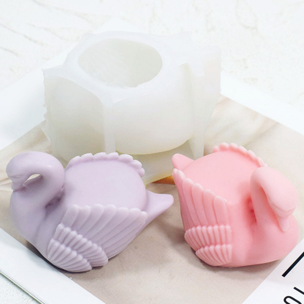 White Swan Silicone Candle Mou - Soap Making Items 评论和价格