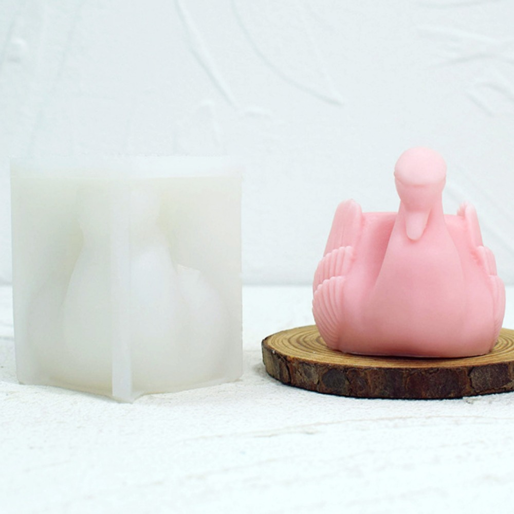 White Swan Silicone Candle Mou - Soap Making Items 评论和价格