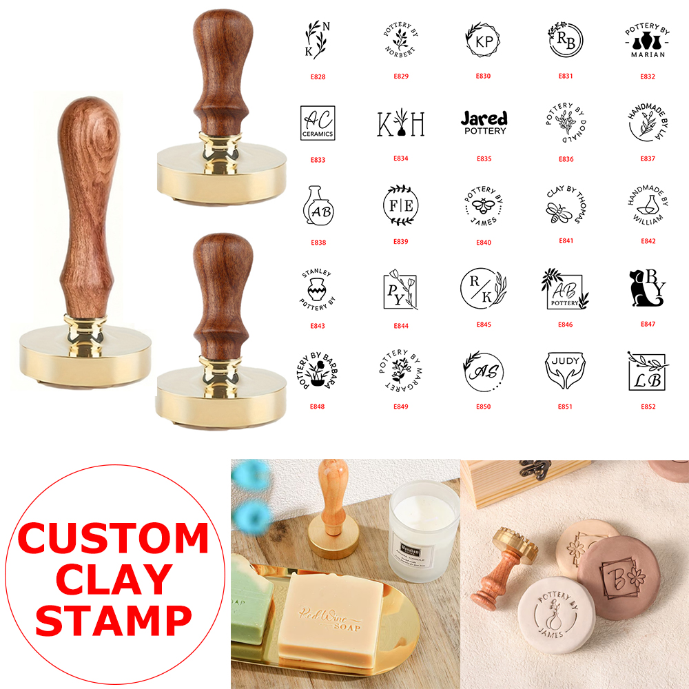 Personalized Own Logo Design C - Soap Stamp Custom 评论和价格