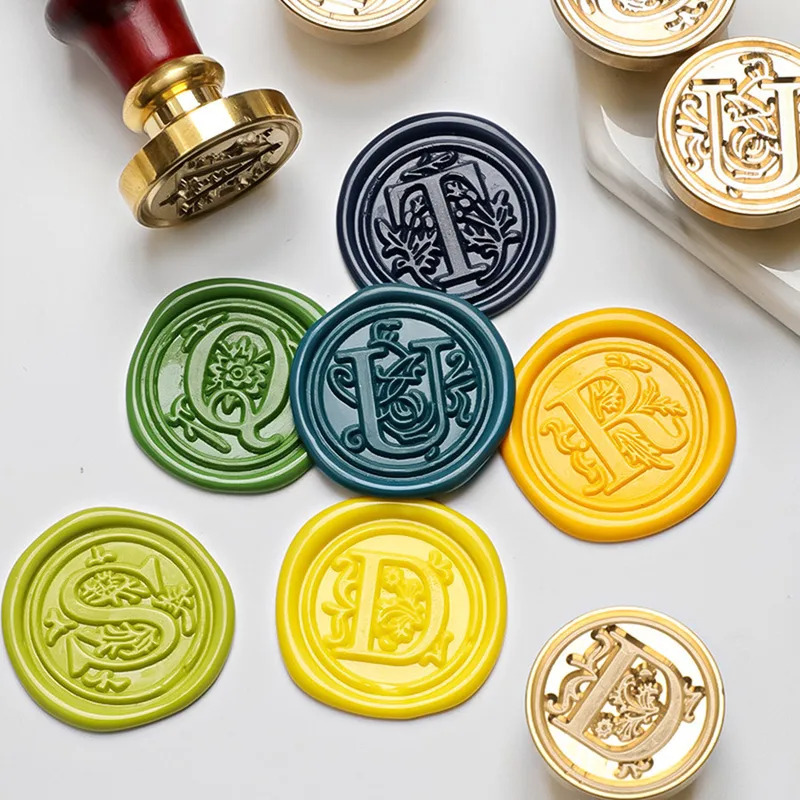 1set 26 Letter A-Z Wax Seal St - Soap Stamp Custom 评论和价格