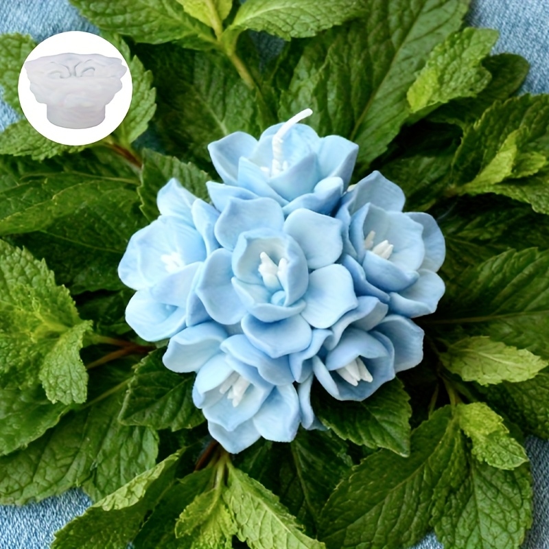 1 Hydrangea Candle Silicone Mo - Soap Making Material 评论和价格