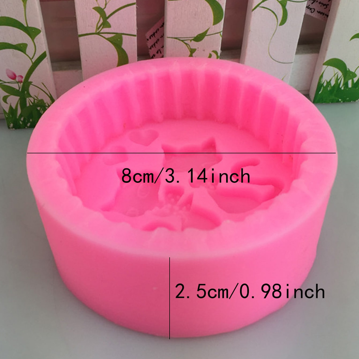 1-Piece Silicone Cat Soap Mold - Melt Pour Soap Base 评论和价格