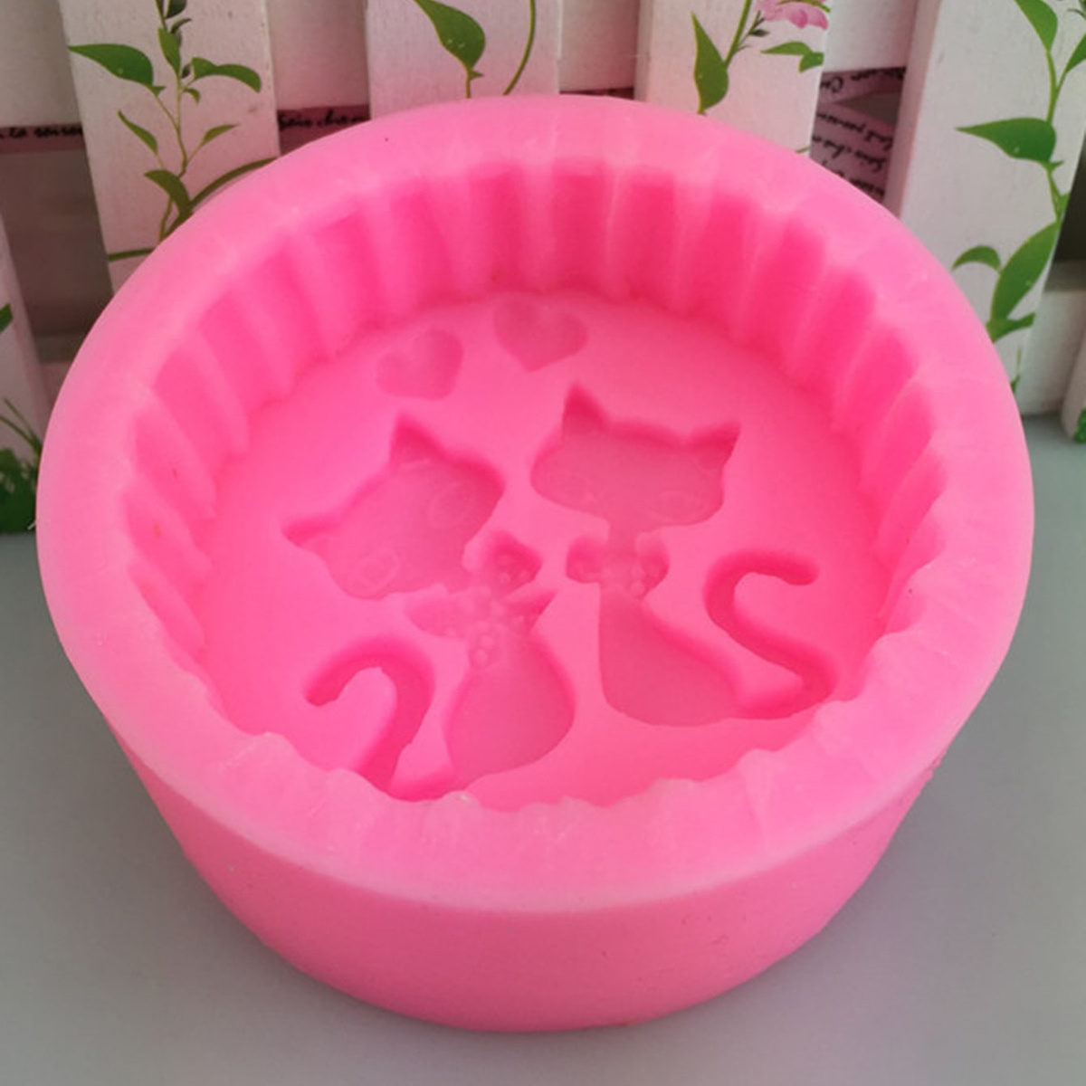 1-Piece Silicone Cat Soap Mold - Melt Pour Soap Base 评论和价格