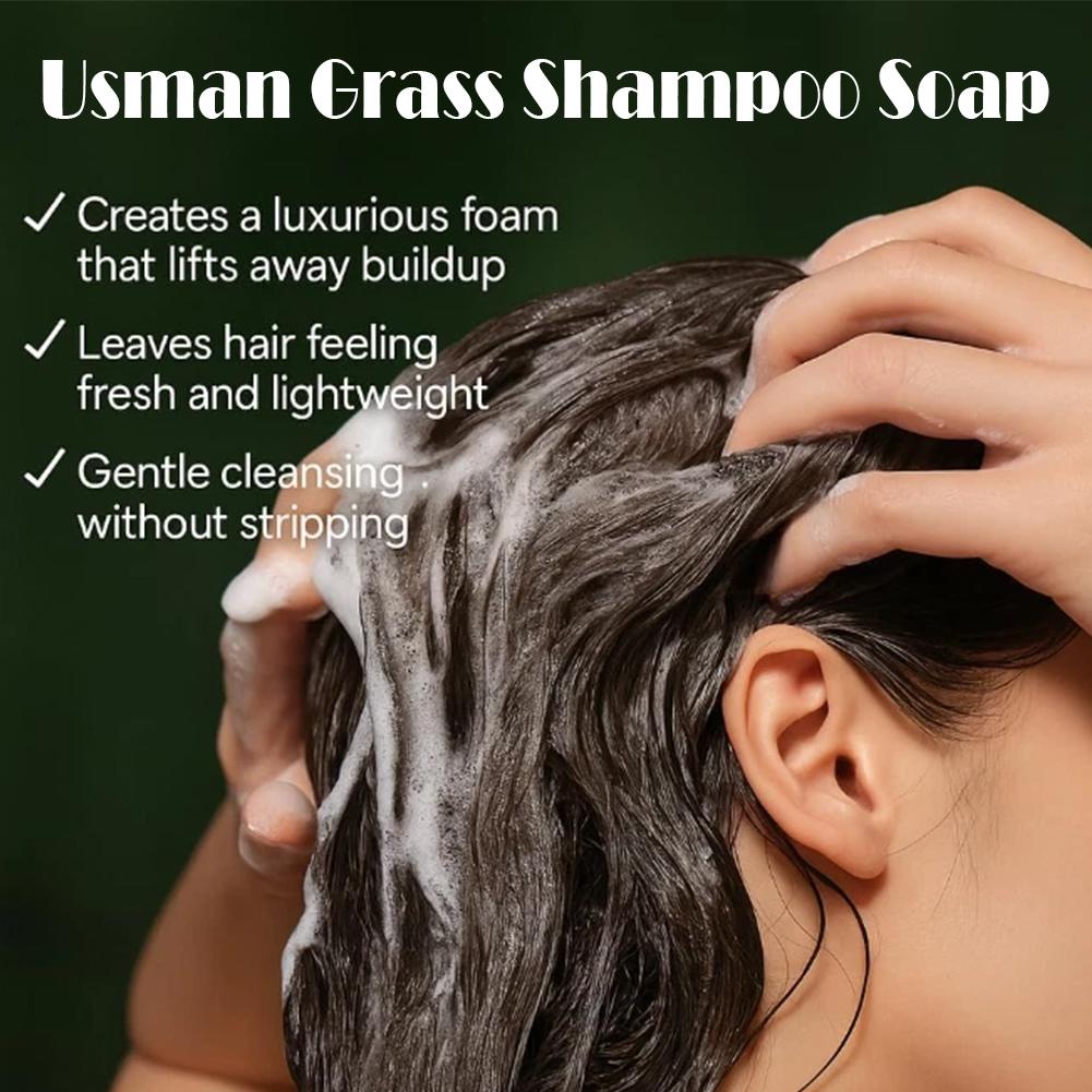 80g Usman Grass Solid Shampoo  - Soap Making Oils 评论和价格
