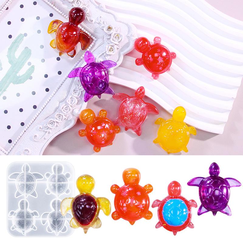 Four Turtles Plaster Silicone  - Soap Making Material 评论和价格
