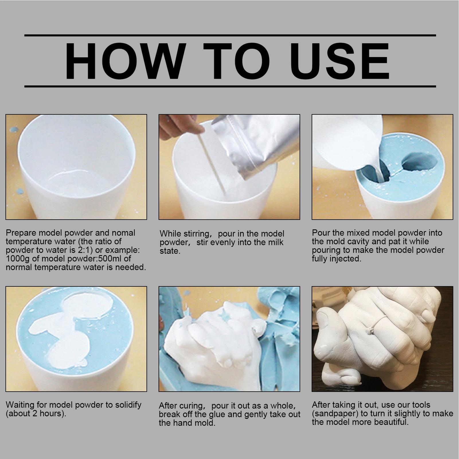 Baby Hand And Foot Casting Kit - Soap Making Items 评论和价格