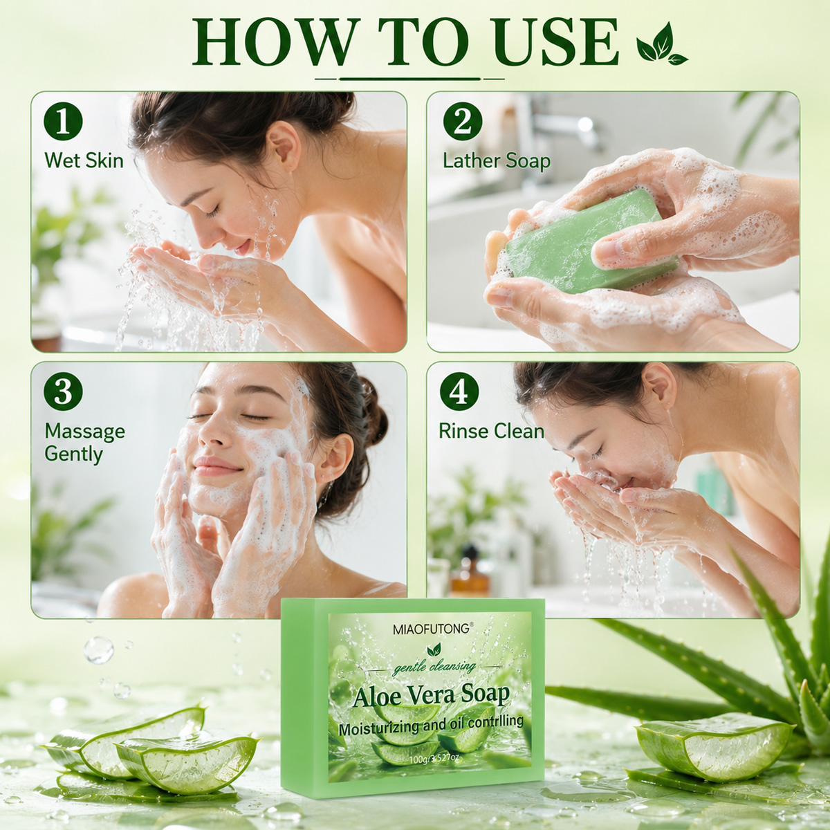4 In 1 Aloe Vera Handmade Esse - Soap Making Oils 评论和价格