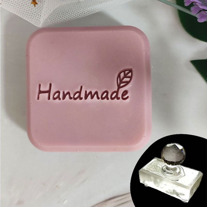 Handmade Leaf Soap Stamp Trans - Soap Stamp Custom 评论和价格