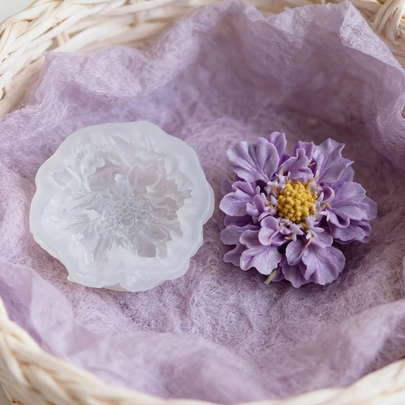 1 Dreamy Blue Potted Flower Si - Soap Making Material 评论和价格