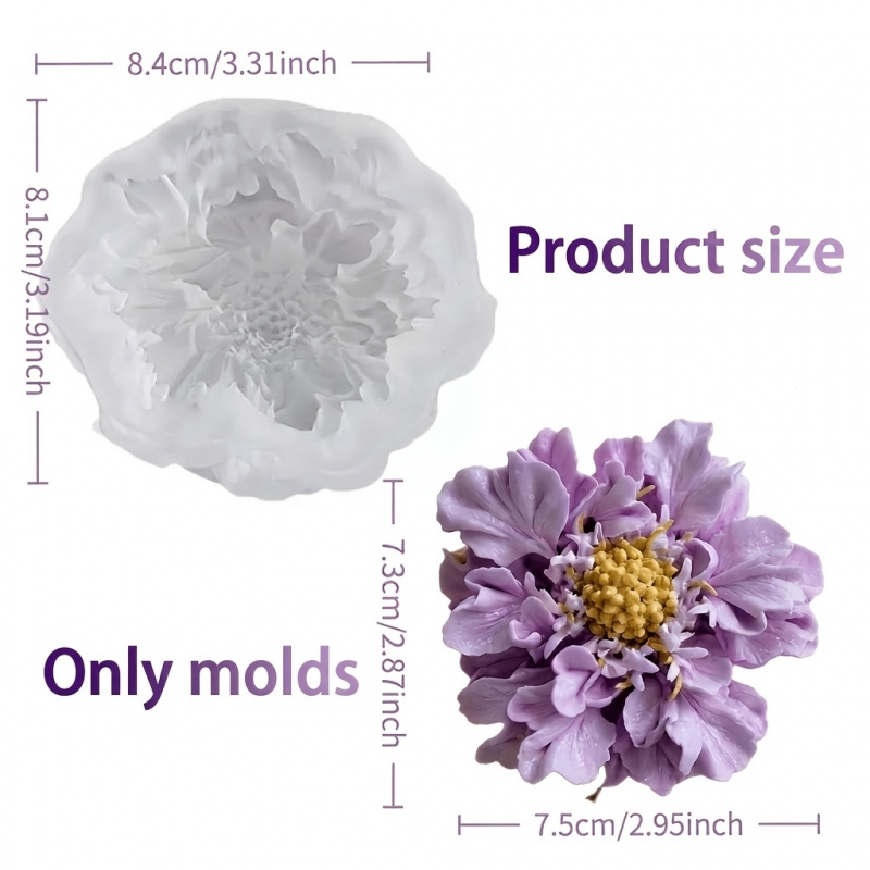 1 Dreamy Blue Potted Flower Si - Soap Making Material 评论和价格