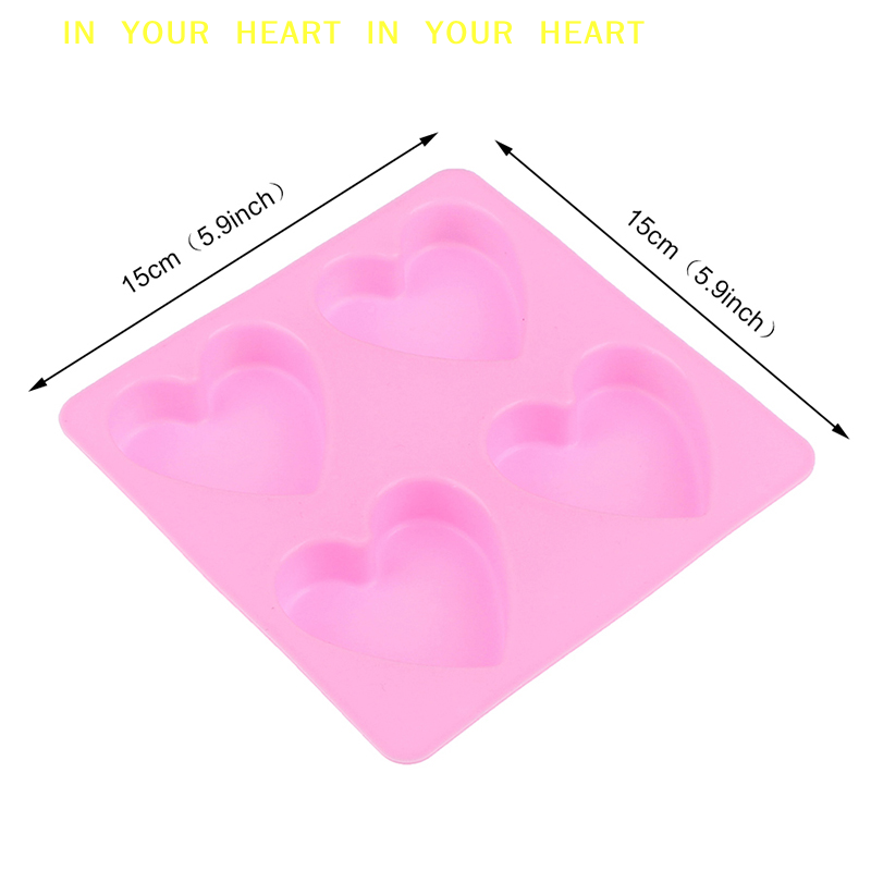 【X】4 Cavity Handmade Silicone  - Soap Making Material 评论和价格