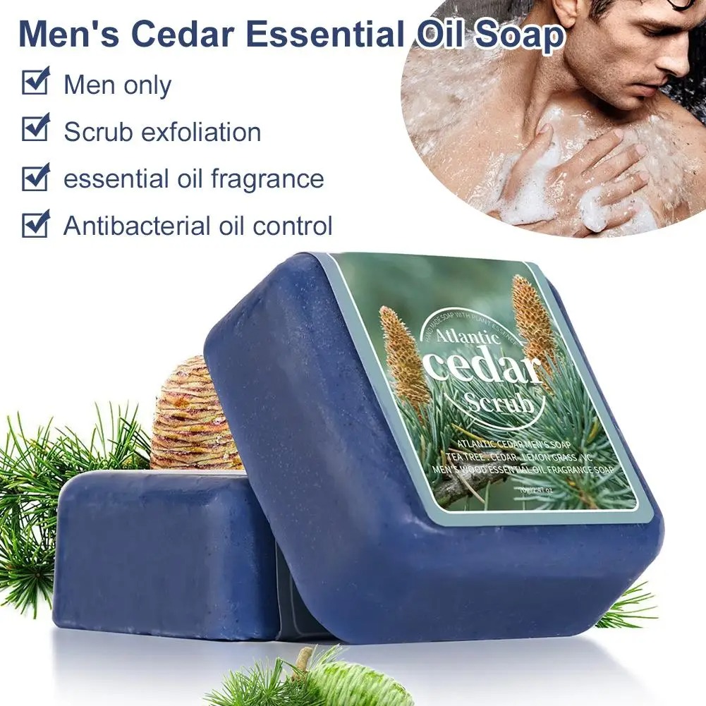 Men's Cedar Essential Oil Soap - Soap Making Oils 评论和价格
