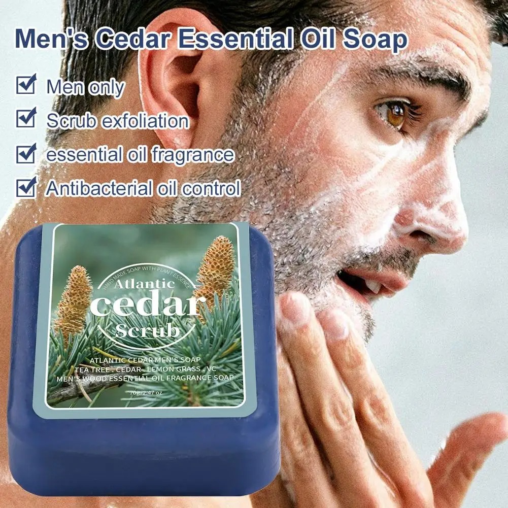Men's Cedar Essential Oil Soap - Soap Making Oils 评论和价格
