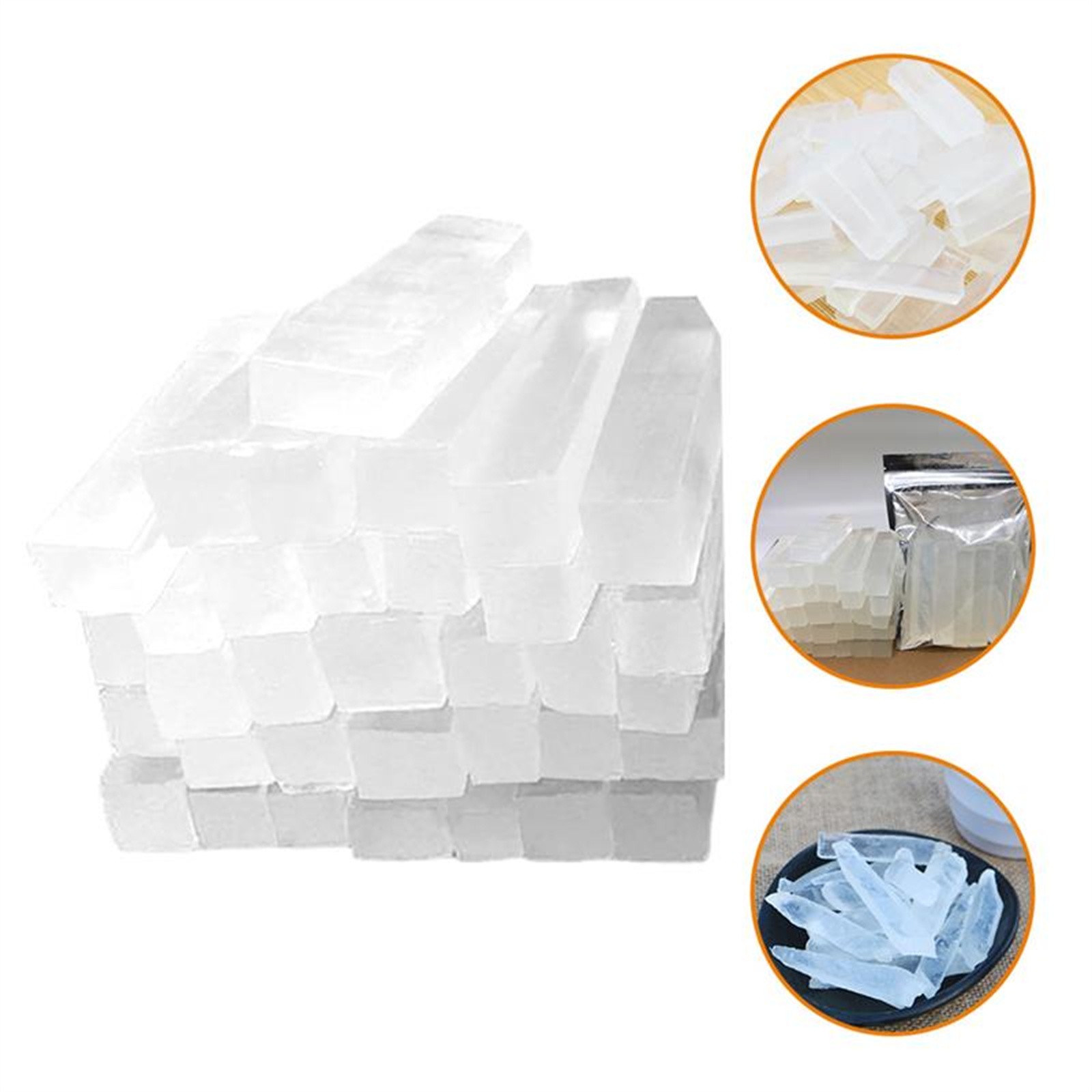 250G Bag Clear Glycerin Hand S - Soap Making Items 评论和价格